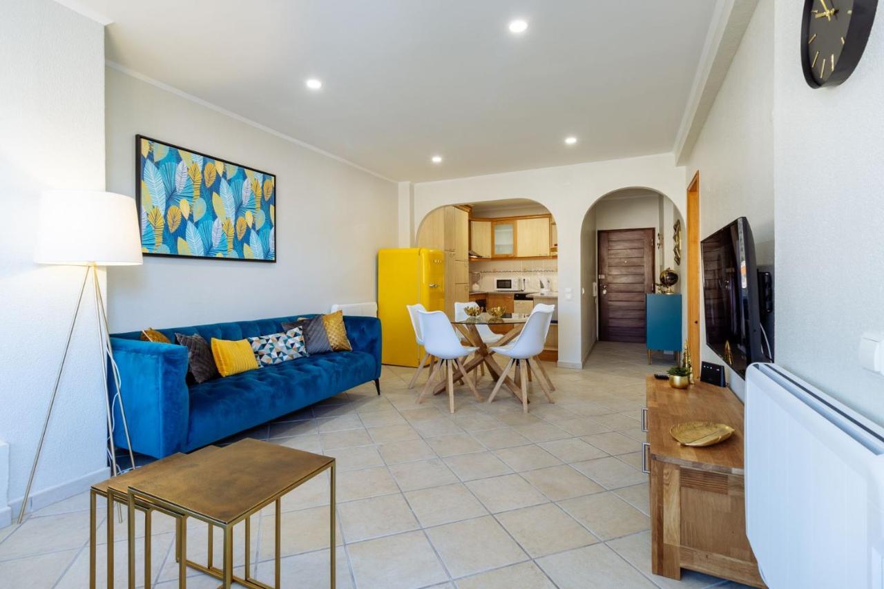 Top Renoviertes Apartment Mit Grosser Terrasse Albufeira Exterior photo